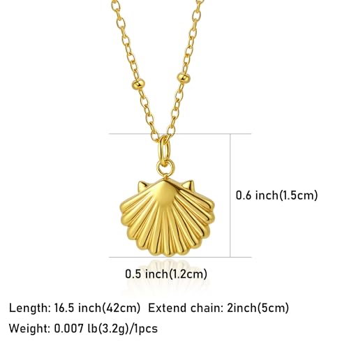 14K Gold Heart Necklace for Women Boho stainless steel waterproof Cute Dainty Love Pendant Necklaces for Women - color: Styie-4