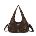 Angelkiss Hobo Purses and handbags for Women Satchel Handbag Women Purses Large Daily Shoulder Bags | Purses - color: 801brown