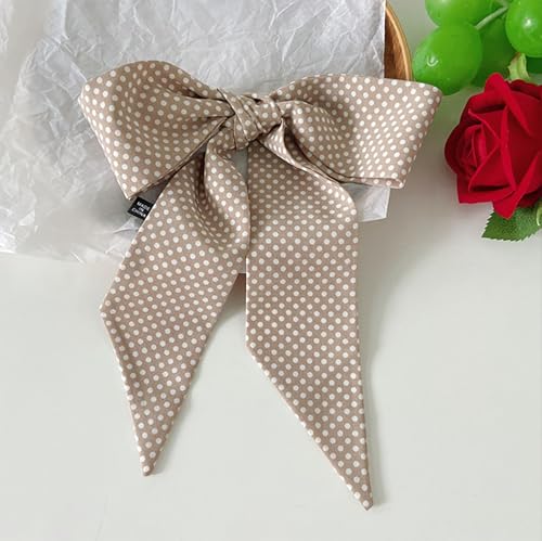 4 Pack Purse Scarf Handbags For Women,Boho Scarrves for Bag Hair Accessories Handle Fashion Lightweight - color: Coffee