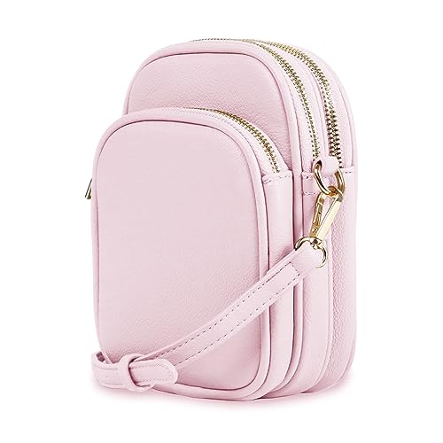 Mali+Lili, Josie Triple Zip Crossbody Bag - color: Blush