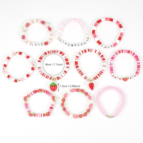 Bohemia Bracelets for Women Vintage Stackable Beads Bracelets Charm Stretch Beach Jewelry - color: Color 19