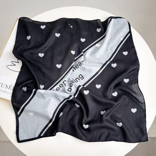 K-Elewon Women Medium Square Scarf Head Scarf Neck Scarf Hair Scarf Head Sleeping Wraps Bandana Scarfs for Women - color: V22