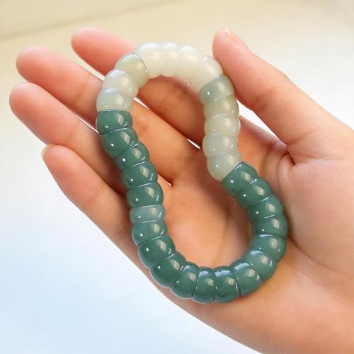 Fidget Bracelet Natural Bodhi Seeds Beaded Bracelets Zen Fidget Stretch Bracelets Alleviate Anxiety Stress Protection Healing Bodhi Jewelry Gifts for Women Men - color: C3:Fidget Bracelet