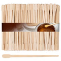 200Pcs Eyebrow Wax Sticks - Small Wooden Waxing Sticks Wooden Wax Applicator for Nose Eyebrows Lips Hair Removal Waxing Essentials Mini Craft WoodSticks Esthetician Supplies for Home Salon Use