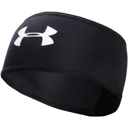 Under Armour Football Head Wrap, Moisture Wicking, Keeps Sweat Off Eyes - color: Black