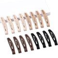 16 PCS Snap Hair Clips Metal Barrettes for Women Non Slip Barrettes for Thick and Thin Fine Hair,Matte Black Brown Beige,2.36 x 0.43 Inches. - color: Matte Black Brown Beige