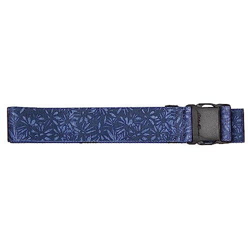 Eddie Bauer Women's Active Stretch Webbing Trail Belt With Quick Release Buckle, One Size Fits Most - color: Blue Graphic