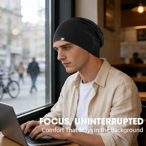WTACTFUL 3 Pieces Cooling Skull Caps for Men & Women - Soft & Breathable Cycling Cap for Summer - color: # Black+gray+white