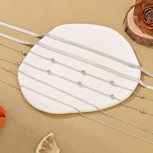 HERSIN Waist Chain for Women, 14k Gold/Silver Plated Dainty Waist Chain Cute Body Chain Gold Chain Belt for Womens Belly Chain Beach Accessories for Womens Summer Jewelry for Women Gifts - style: beadsnake-SL