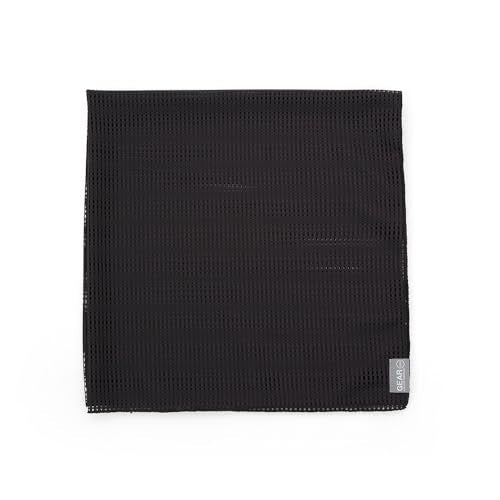 UNDERCONTROL Quick-Dry Mesh Scarf Lightweight Breathable Outdoor Bandana for Hiking, Running, Camping, Gorpcore Style Korea - color: Charcoal