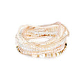 Fuqimanman2020 Bohemian Crystal Beaded Stackable Bracelets Handmade Colorful Crystal Pearl Seed Beads Bracelets for Women Jewelry - color: E