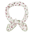 Large Cotton Bandanas for Women, 27 x 27 inch Hair Neck Scarf, Headband Square Scarf - color: Pink Green White