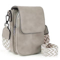 TANTOMI Small Crossbody Bags for Women Trendy, Cell Phone Purses Wallet with 4 Card Slots, Small Purses with Adjustable Strap - color: 01-grey