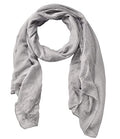 woogwin Women's Cotton Scarves Lady Light Soft Fashion Solid Scarf Wrap Shawl - color: Gray
