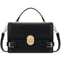 KKXIU Straw Purses for Women – Summer Beach Shoulder Purse & Clutch Handbag, Woven Crossbody Bags for Women - color: B-black