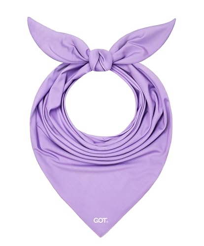GOT Sports UPF 50+ Cooling Bandana for Men & Women - Thermoregulation, Moisture-Wicking, Sun Protection Bandana Neck Wraps - color: Purple