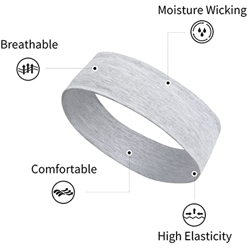 TERSE Hair Bands for Women's Hair Thin Cloth Headbands for Women Soft Stretchy Head Bands Solid Hair Hands - color: Headbands Color-D