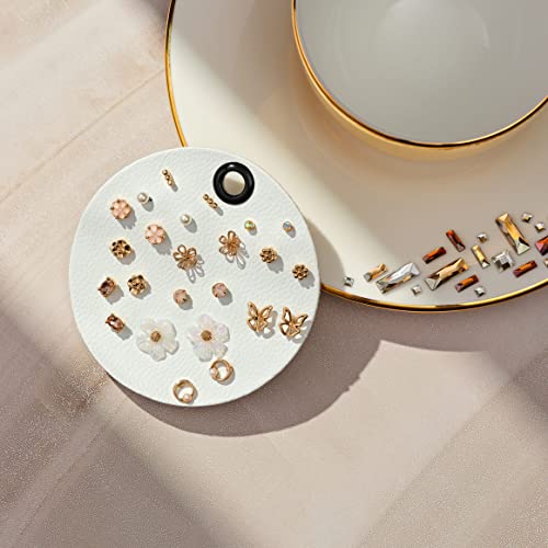 12 Pairs Acrylic Stud Set Earrings for Women, Diverse Colorful Hypoallergenic Fashion Jewelry for Special Moments Christmas Valentines Mother's day Gift
