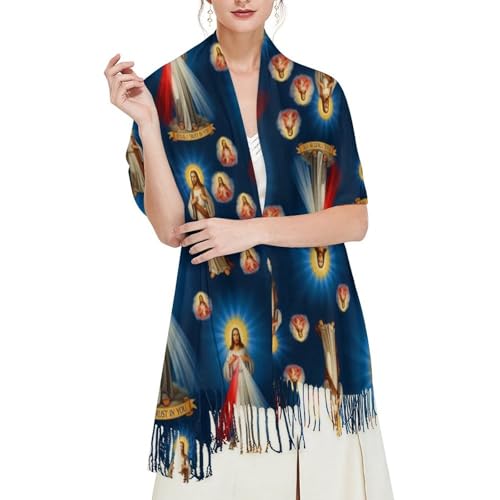 Scarfs for Women Fall Winter Scarves Shawls and Wraps for Evening Dresses - color: Design9