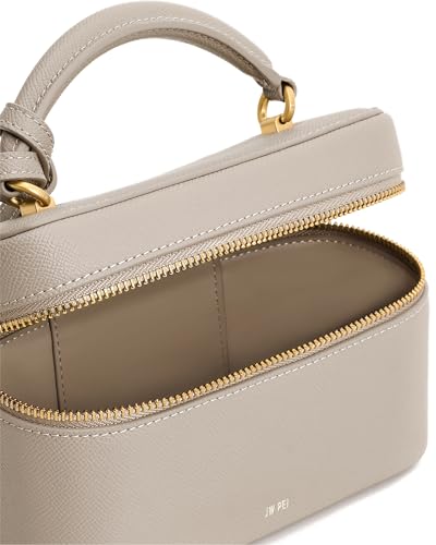 JW PEI Women's Cleo Box Shape Top Handle Bag - color: Taupe