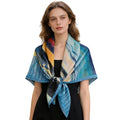 41" Large Square Scarf Hairscarf Fashion Scarves Hair Wrapping Scarfs Night Sleeping Headscarf for Women B06 - color: B0610