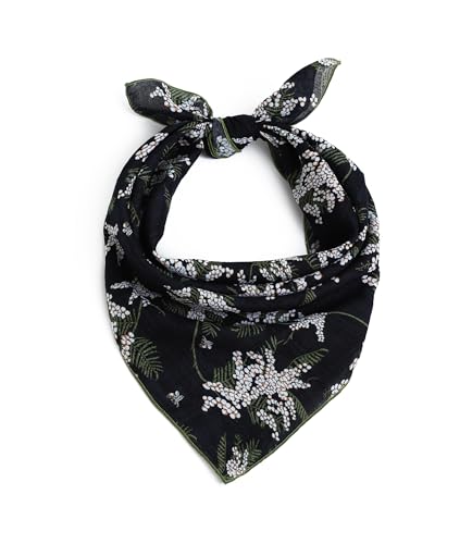 STARWHISPER Multicolored 22''x22'' Cotton Bandana for Women and Men Multi-purpose Headband Hair Scarf Protective Coverage - color: D15