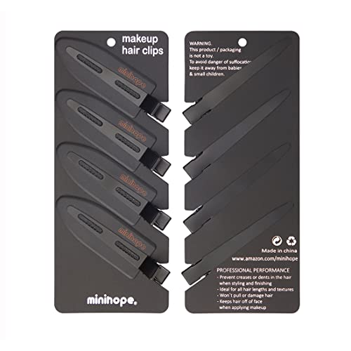 No Crease styling Clips, Big size 3.1inch 8cm,Black,8-count.… - color: Black - Big