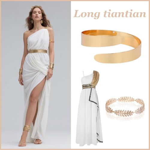 Long tiantian Gold Arm Cuff Upper for Women Bangle Bracelets Upper Arm Cuff Bracelet Trendy Armband Beach Jewelry Trendy Stuff Gifts - color: C6:gold Arm Cuff