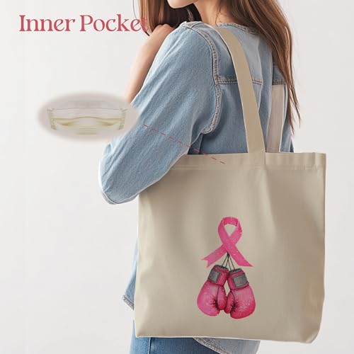 Aesthetic Tote Bag for Women | Medium Size with Inner Pocket | Stylish & Practical - color: Beige