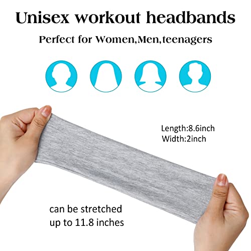 TERSE Hair Bands for Women's Hair Thin Cloth Headbands for Women Soft Stretchy Head Bands Solid Hair Hands - color: Headbands Color-D