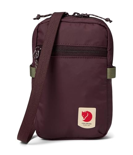 Fjällräven High Coast Pocket Crossbody - Water-Resistant Fabric, Compact Storage, Lightweight Carry - Travel - color: Blackberry