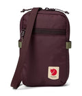 Fjällräven High Coast Pocket Crossbody - Water-Resistant Fabric, Compact Storage, Lightweight Carry - Travel - color: Blackberry