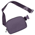 ODODOS Unisex Mini Belt Bag with Adjustable Strap Small Fanny Pack for Workout Running Traveling Hiking, Navy Cosmos - color: Navy Cosmos