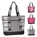 Boomistry Travel Tote Bag for Women, Large Waterproof Beach Bag for Daily | Large - color: Gray