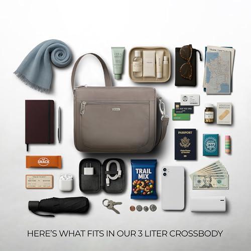 Travelon Anti-Theft Classic Small East/West Crossbody - color: Hazelnut