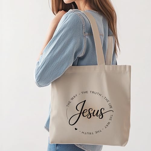 Aesthetic Tote Bag for Women | Medium Size with Inner Pocket | Stylish & Practical - color: Khaki