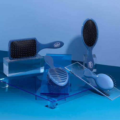 Wet Brush Speed Dry Hair Brush, Elemental Blue, Vented Design & Soft HeatFlex Bristles, Blow Dry Safe, Ergonomic Handle Manages Tangles & Uncontrollable Strands, Pain-Free Hair Accessories - color: Elemental Blue, size: 1 Count (Pack of 1)