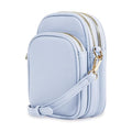 Mali+Lili, Josie Triple Zip Crossbody Bag - color: Blue