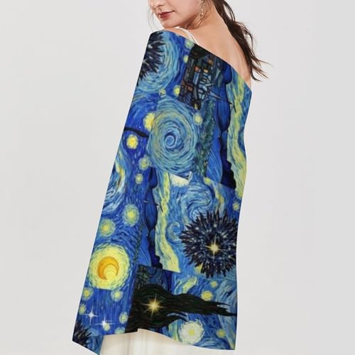 Scarfs for Women Fall Winter Scarves Shawls and Wraps for Evening Dresses - color: Design15
