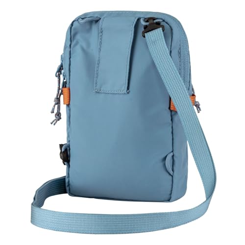 Fjällräven High Coast Pocket Crossbody - Water-Resistant Fabric, Compact Storage, Lightweight Carry - Travel - color: Dawn Blue
