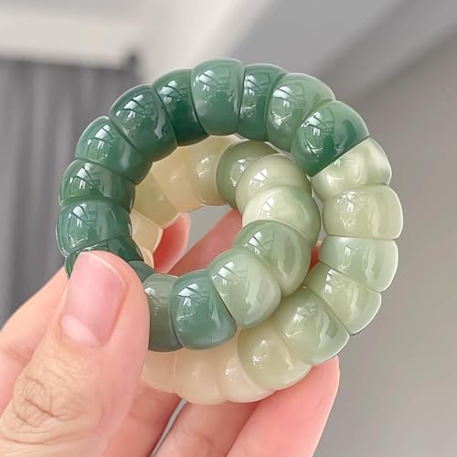 Fidget Bracelet Natural Bodhi Seeds Beaded Bracelets Zen Fidget Stretch Bracelets Alleviate Anxiety Stress Protection Healing Bodhi Jewelry Gifts for Women Men - color: C3:Fidget Bracelet