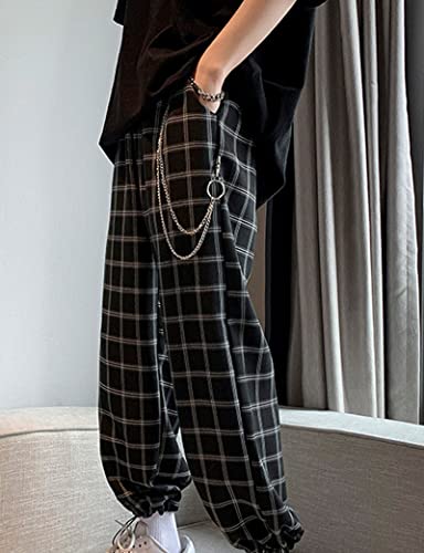 6 Pieces Pants Chains Multi-Layer Butterfly Lock Round Star Snak Heart Jeans Chains Accessory Hip Hop Pocket Punk Goth Wallet Chain Charm Rock Belt Loop Trousers Chain for Women Men Silver - style: A: 6Pcs(Butterfly)