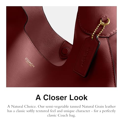COACH Brooklyn Shoulder Bag 39 - color: B4/Dark Ruby