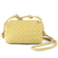 ZEDIUH Woven Bag for Women Crossbody Shoulderbag, Small Vegan Leather Purse - color: Yellow