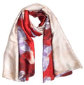 Acotavie Scarfs for Women Dressy Fashion Scarves Long Floral Pattern Scarf Lightweight Sunscreen Shawls - color: C034