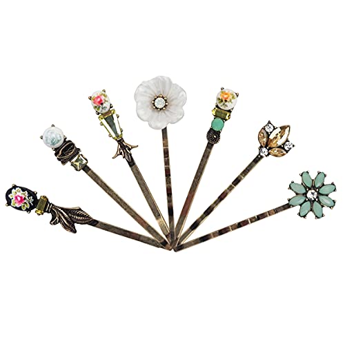 7PCS Vintage Hair Clips Elegant Retro Hair Pins Women Hairpins for Ladies and Girls Headwear Styling Tools Hair Accessories