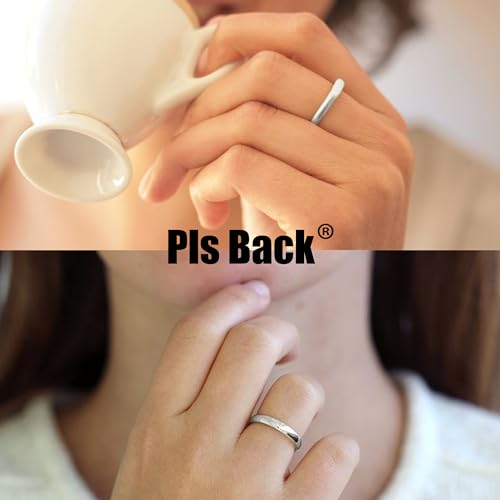 10 PCS 14K Gold Plated Rings Set for Women, Dainty Gold Knuckle Ring Non Tarnish, Simple Thumb Stacking Rings Pack Size 6/7/8/9/10 - color: silver