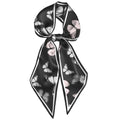Head Hair Scarf Neck Silk Feeling Scarves Long Thin Satin Fashion Handbag Cute Decoration Women Girls 59 * 6.7'' - color: O-21-pink Butterfly