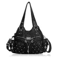Angel Barcelo Purses for Women Large Shoulder Bag Soft Hobo Bags for Women - color: Stylish Black