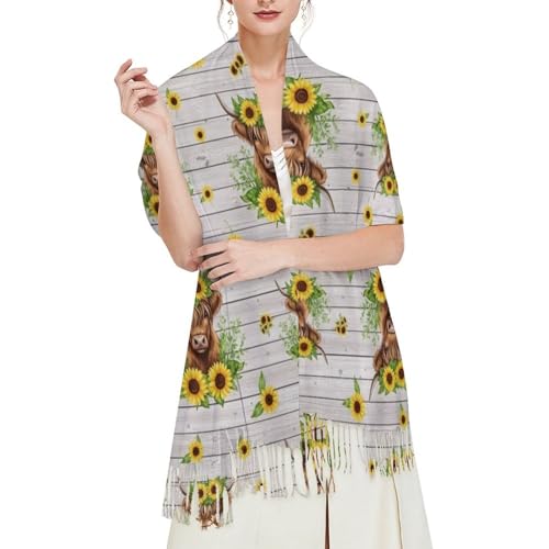 Scarfs for Women Fall Winter Scarves Shawls and Wraps for Evening Dresses - color: Design19